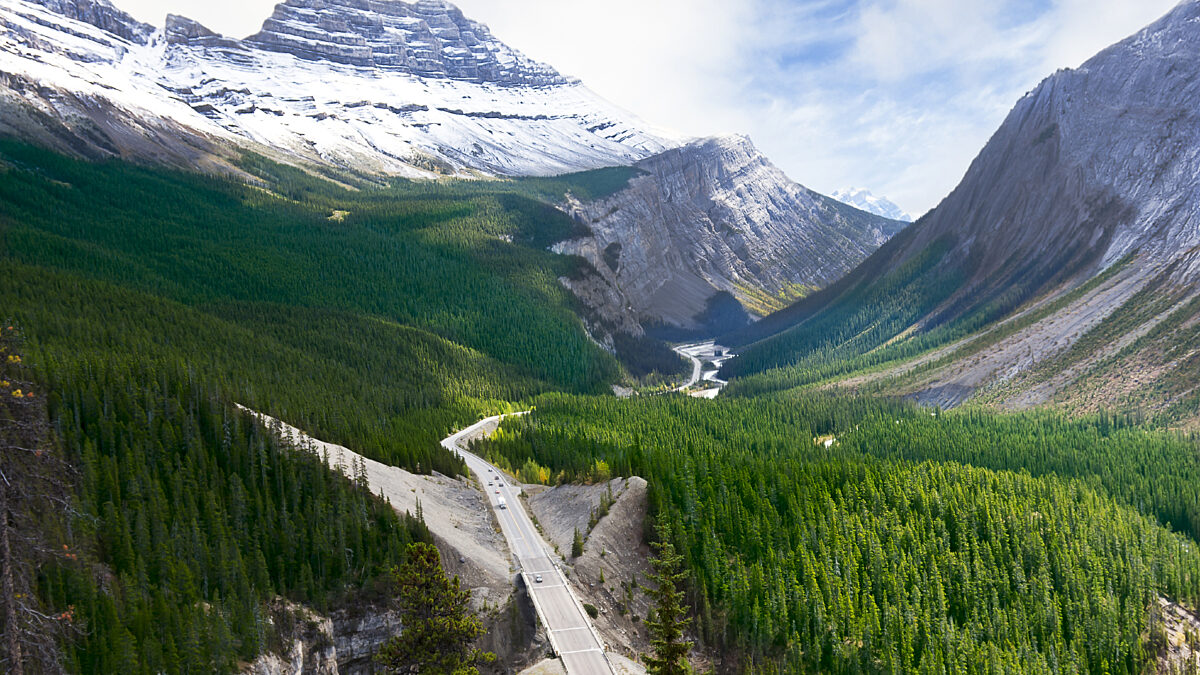 big bend where to stop on icefields parkway banff and jasper